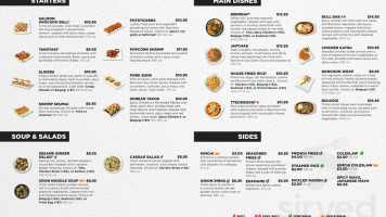 Anh Chi Restaurant menu