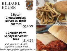 O'Maggio's Kildare House menu