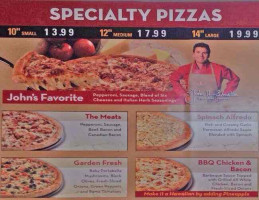 Papa John's menu