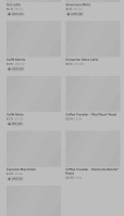 Starbucks Coffee menu