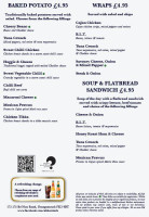 Britannia Brewing Steveston menu