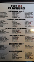 The Wing Spot Ajax Menu