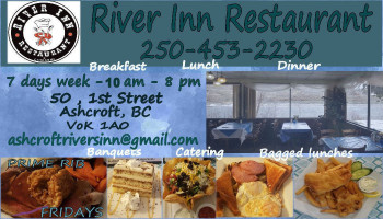 The Riv Pub menu