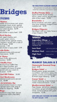 Five Bridges Bar & Grill menu