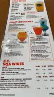 Red Robin Gourmet Burgers menu