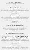 Five Roads Brewing Co. menu