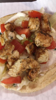 Texas Burger & Donut Shop food