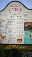 Fromagerie Victoria menu