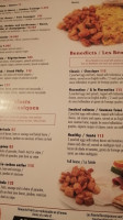 The Rail Coal Fire Bistro menu