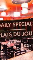The Rail Coal Fire Bistro inside