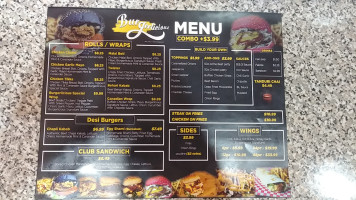 Burgerlicious menu
