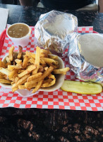 Blazin' Burgers food