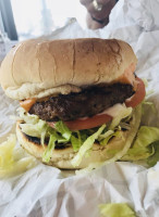 Blazin' Burgers food