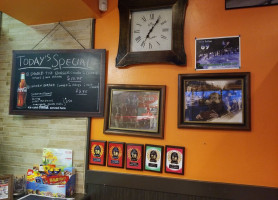 Blazin' Burgers menu