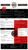 Jim's Pizza & Pasta menu
