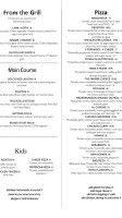 Mimi's Pub menu
