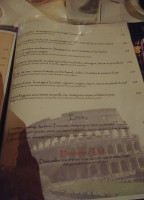 Le Reggiano menu