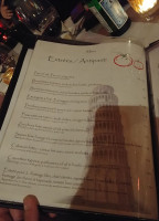 Le Reggiano menu