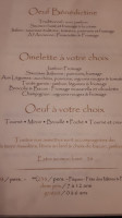 Le Reggiano menu