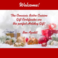 Convivia Bistro Cuisine menu