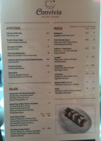 Convivia Bistro Cuisine menu