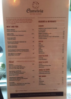 Convivia Bistro Cuisine menu