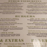 West Street Willy's Cardápio