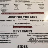 West Street Willy's Cardápio