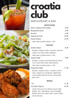 Croatian Sports And Community Centre Of Hamilton, Inc. Speisekarte