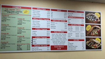 The Pizza House Speisekarte