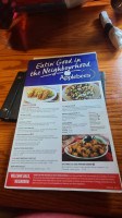 Applebee's menu