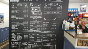 Captain George Fish & Chips Carta