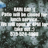 Park House Bar Restaurant Carta