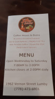 Jitter Beans menu