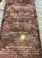 Michael's Table menu