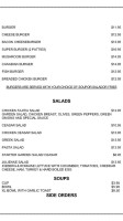 Morinville Grill menu