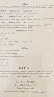Hunter's Country Kitchen menu