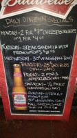Woody's Taphouse menu