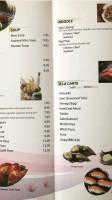 Sushi Jo menu