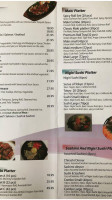 Sushi Jo menu