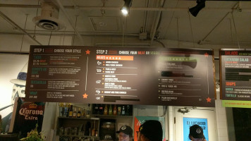 La Cantina Tacos Carta