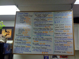 Sushi Kobo Takeout menu