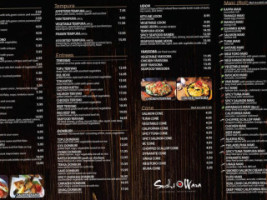 Sushi Wara menu