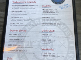 Harbourview Cafe menu