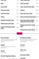 Kiva's Bagel Bakery & Restaurant menu