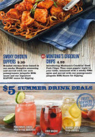 Montana's BBQ & Bar menu