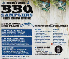 Montana's BBQ & Bar menu