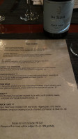 Red Door Bistro menu