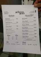 The Schnitzel Shack Carta