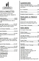 Elmira's Sip 'n Bite Carta